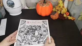#новаяраскраска#mouseguard# ХОББИ ПОХВАСТУШКА : НОВАЯ РАСКРАСКА/MOUSE GUARD /РАСКРАСКА ОТ МИЛЫ
