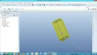Pro Engineer Tutorial - 2 | Basics | Beginner | Wildfire 5.0 | Sketcher