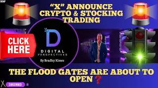 Market Structure = Clock Ticking - X Announce Crypto/Stock Trading - Flood Gates Are Opening?