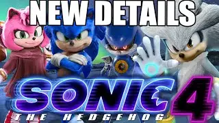 NEW SONIC MOVIE 4 PLOT DETAILS! Silver The Hedgehog and Amy in IMAX!?