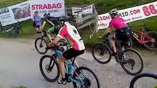 Alex Gindu nach der 36. Auffahrt - 48-Stunden-Charity 2020