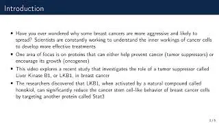 Activation of tumor suppressor LKB1 by honokiol abrogates cancer stem-like phenotype.