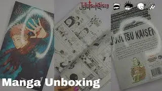 | Manga Unboxing | Jujutsu Kaisen | Vol 1 | Asmr | ♡-♡ |