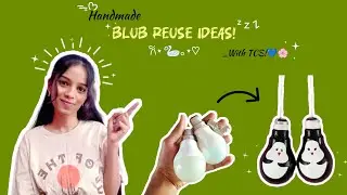 Handmade Bulb Reuse Ideas | Old Bulb Crafts!💡💥 #craft #craftideas #bulb #bulbcrafts #bulbcraft #easy