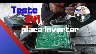 Teste IPM placa inverter Samsung