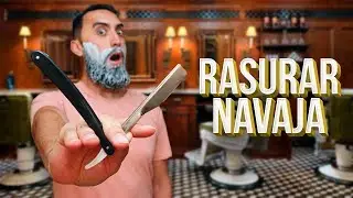 Cómo Usar Una Navaja De Barbero Para Rasurar 💈🔪