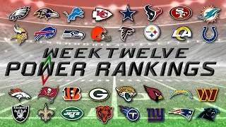 NFL Week 12 Power Rankings