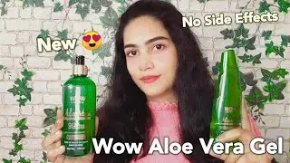 Wow Aloe Vera Gel Review In Hindi | Wow Aloe Vera Gel For Skin & Hair