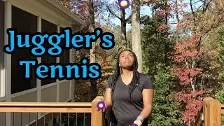 How to do Juggler's Tennis (Beginner Tutorial)