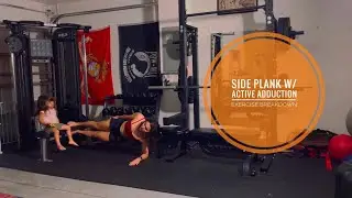 Side Plank with Active Adduction (on a bench) Exercise Breakdown