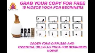 Yoga Video and Oil Diffuser Bundle