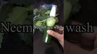Homemade Neem Face Wash #trending #viral #shorts #youtubeshorts #summer #youtube #clearskin #short