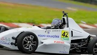 Formula 1600 f1600 Professional top race car driver DENI SANDOR  INTERLAGOS formula 1600 f1600