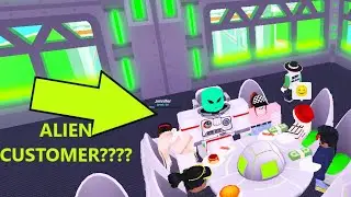 Getting The NEW ALIEN Customer In The BRAND NEW My Restaurant! Update!!!