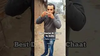 Best Daulat Ki Chaat In India | Lakhimpur Street Food | Hungrytrip90