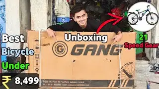 Gang Sphinx cycle In india | Best Bicycle Unboxing & Full Fitting | 21 Speed gears Cycle