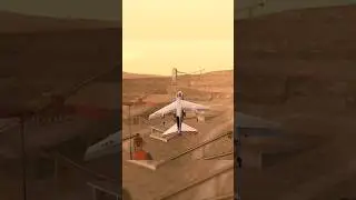 Steel military jet GTA San Andreas PT.61 #gtasanandreas #gtasa #shorts