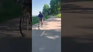 Biking 🚴 in Burlington bike path! #biking #bikelover #bikepath #burlington #shorts