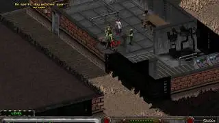 Fallout 2: Intelligence test, Human vs Radscorpion (Broken Hills)