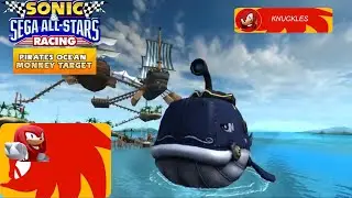 Sonic & SEGA All Stars Racing (Wii) Monkey Target (Knuckles)