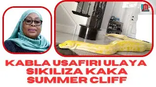''TOBAA! KAKA SUMMER CLIFF OMAN WANAISHI NA NYOKA ANAELIMISHA JINSI YA KUENDA ULAYA' KUOMBA UKIMBIZI