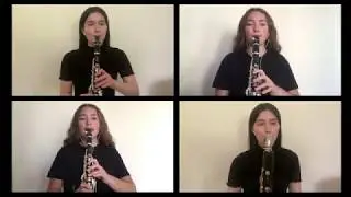 Tchaikovsky - Waltz of the Flowers (The Nutcracker) | Virtual Clarinet Quartet