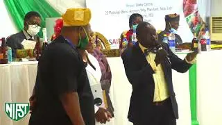 @nifstoffical Lagos Chapter 2021 ReFoST Conference awarded Most Passionate NIFSTer.