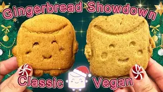 Battle of the Gingerbread Cookies: Classic or Vegan?