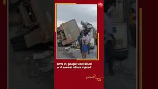Update: 24 killed, many injured as truck rams into passenger bus in Telangana