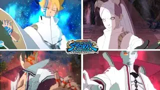 All Otsutsuki with Vessel in Naruto X Boruto Ultimate Ninja Storm Connection