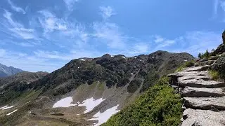 30 minute Treadmill exercise Mountain Panorama Trail Italy Alps Garmin 4K