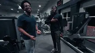 FIRST VLOG EVER! (Leg day + chill day)