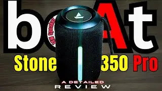 boAt Stone 350 Pro : Dynamic RGB, Deep Bass & 12-Hour Playtime Bluetooth Speaker