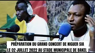 woss family en pr&eacute;paration pour le 02 au stade municipal de bakel