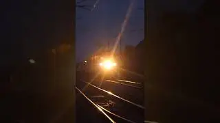 KSR Bengaluru Superfast Express run 128 kmph 🚂 #indianrailways #trendingshorts #shortsvideo