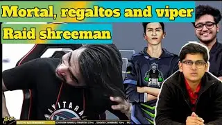 Mortal, regaltos and viper raid shreeman legend for Takla challenge 😂😂😂