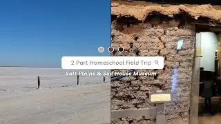 Oklahoma Salt Plains | Sod House Museum | Homeschool Field Trip | Crystal Digging