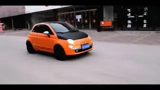 Fiat 500 modified  MAGNAFLOW  EXHAUST