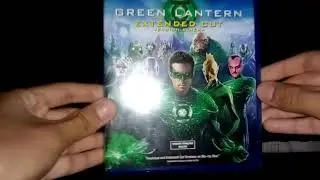 Unboxing Blu Ray Green Lantern