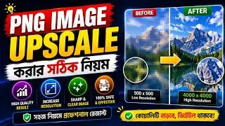 PNG Image Upscale করার সঠিক নিয়ম | problem solve @robiadsexpert