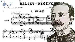 Carlos de Mesquita - Menuet [Minueto] (No.1 de Ballet-régence) (Luis Kolodin, piano) 1ª gravação