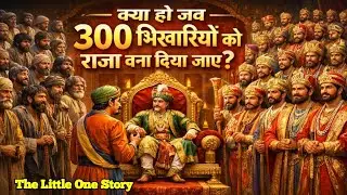 किया हो जब  300 भिखारियों को राजा बना दिया जाए। Akbar Birbal Hindi Moral Story । New Kahaniya ।