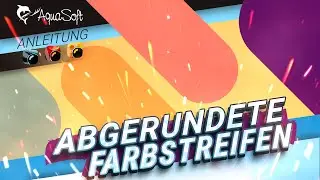 ANLEITUNG | Abgerundete Farbstreifen 🚨 mit Neuerungen 2024 (Dynamische Formen, Text mit Rahmen)