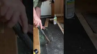 Reversing direction of hardwood flooring