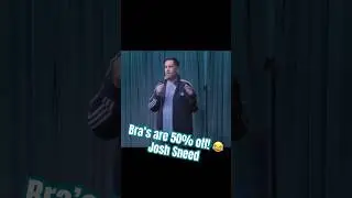 Bra&rsquo;s are 50% off! 😂 Josh Sneed #dailylaughs #comedy #funny #jokes #victoriasecret #standup #fyp