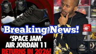 Air Jordan 11 Space Jam 2026 выйдет?