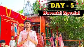 Navratri 2025 Day 5 | Maa Skandmata Aarti & Celebration | Navratri Vlog Day 5 Special 🚩