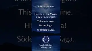 Hi, I'm Saga! S&ouml;derberg's Saga. Ulfrheim: Hour of the Wolf