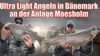Ultra Light Angeln an der Anlage Moesholm in Dänemark