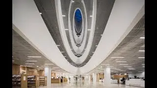The Main Library at the Helsinki University in Finland